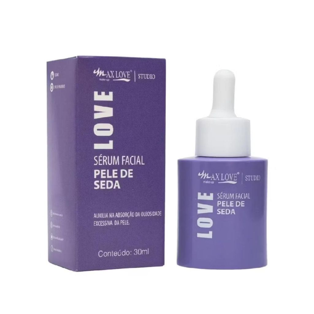 Sérum Facial Pele de Seda Max Love