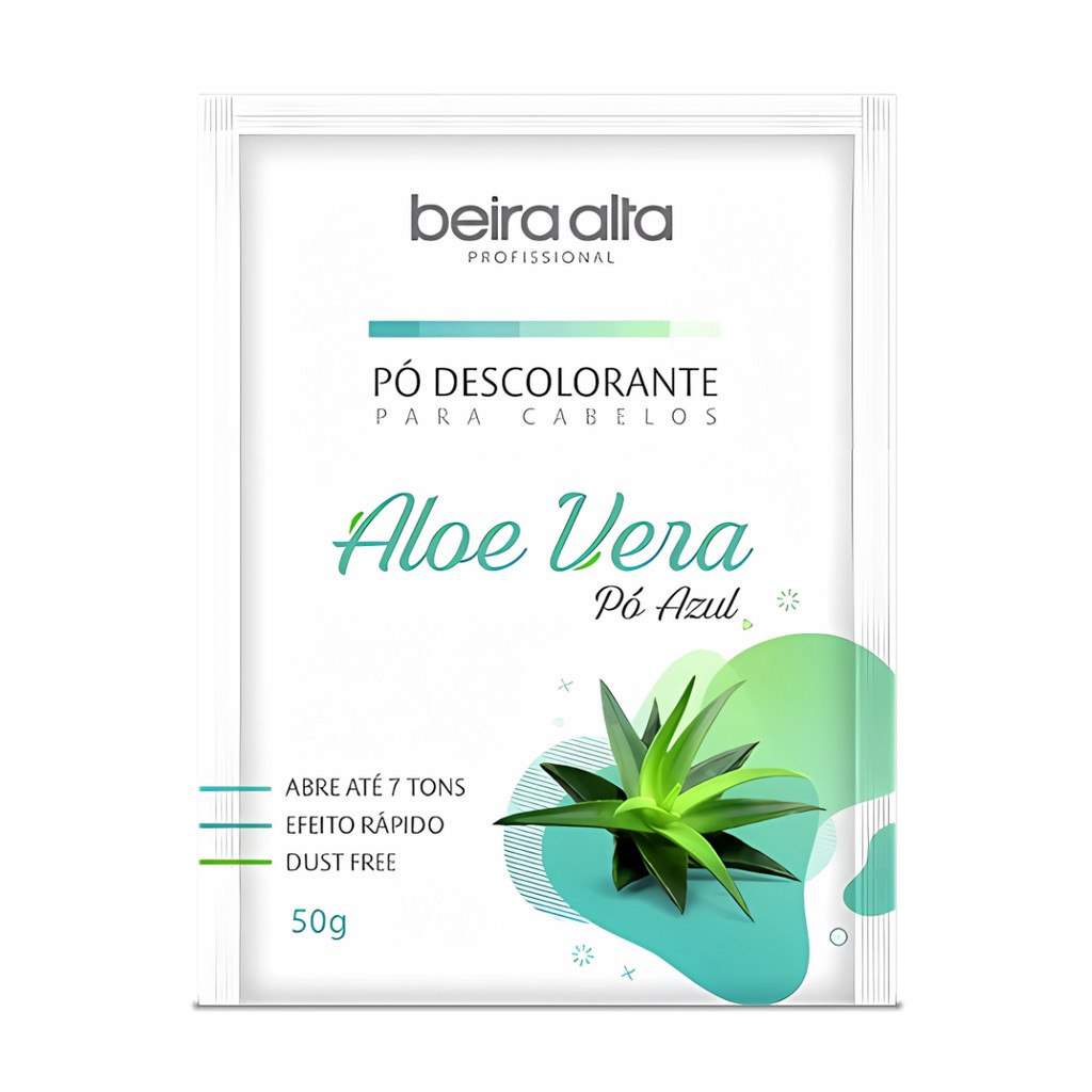 Pó Descolorante Beira Alta Aloe Vera Sachê 50g