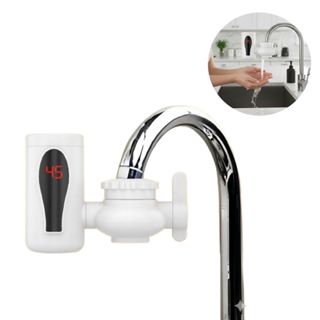 Aquecedor Elétrico Instantâneo para Cozinha e Banheiro | Display Digital de Temperatura em Oferta na Shopee