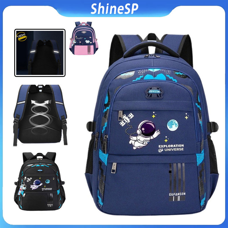 Mochila Escolar À Prova D'água Para Astronauta Mochila Masculina E Feminina Para Estudantes De Grande Capacidade