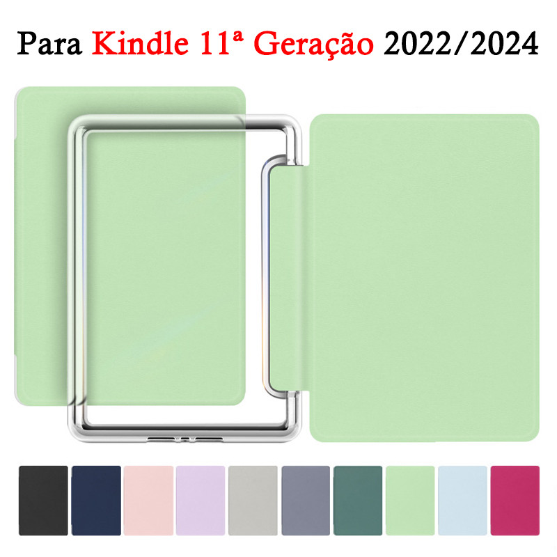 Capa Para Kindle 11ª geração 2024 2022 RS23CV C2V2L3 6.0'' Transparente E-Reader anti-queda de acrílico em Oferta na Shopee