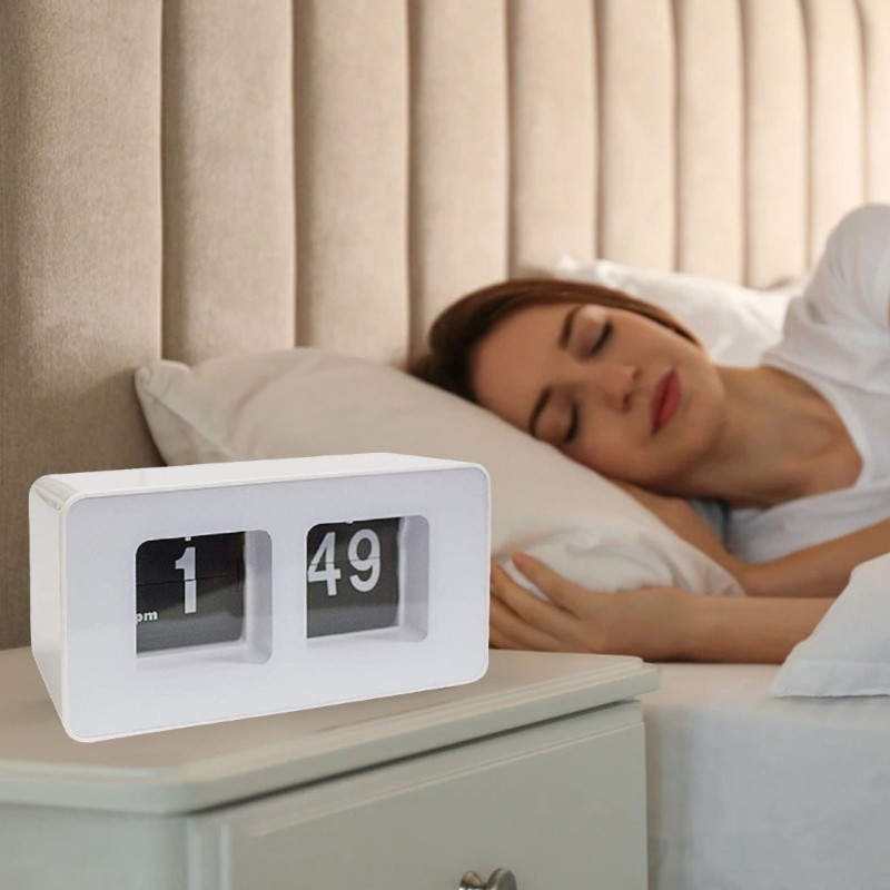 Hi * Relógio Mesa Elegante Abertura Automática E Display Numérico Para Fácil Leitura Quartos , Escritór