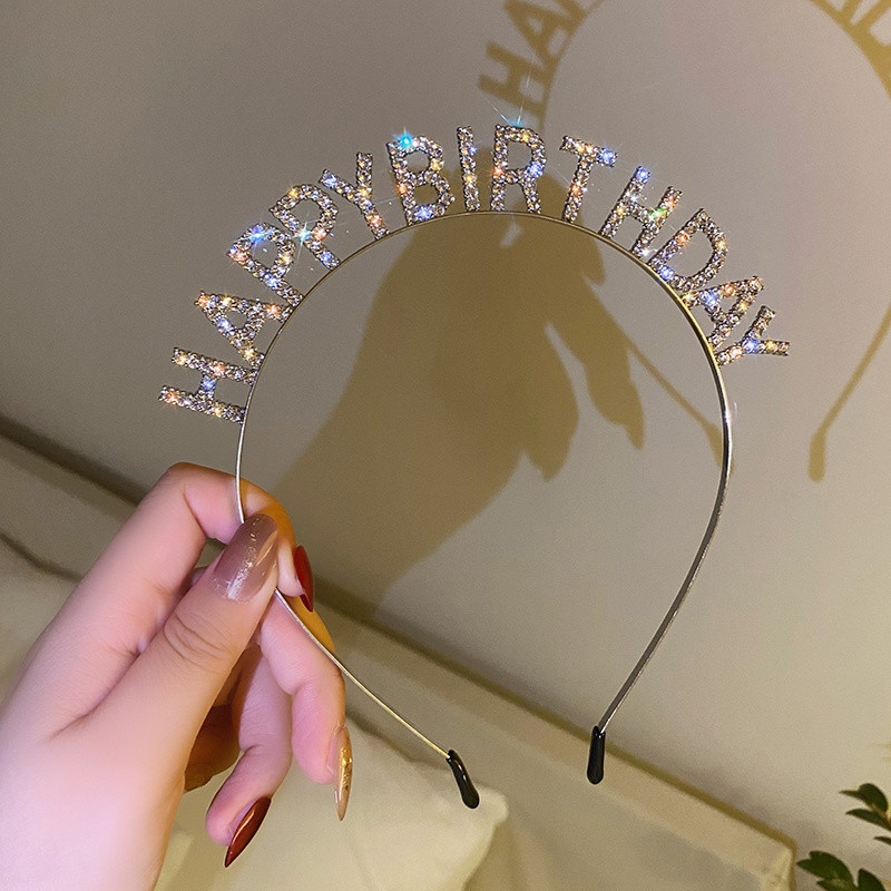 Acessórios de Cabelo com Strass Coroa Acessórios de Cabelo para Adultos Festival Acessórios para Mulheres IRHZ