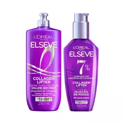 Kit Elseve Collagen Lifter Creme de Pentear + Sérum