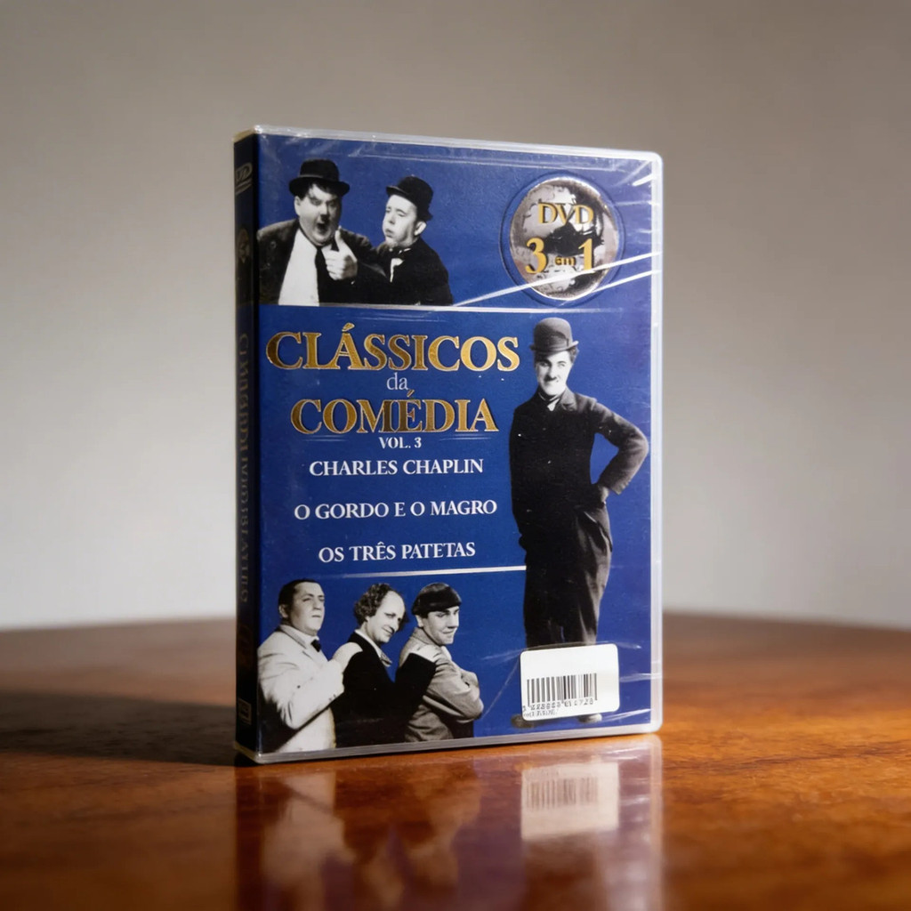 Dvd Classicos Da Comedia Vol 3 Charles Chaplin Lacrado
