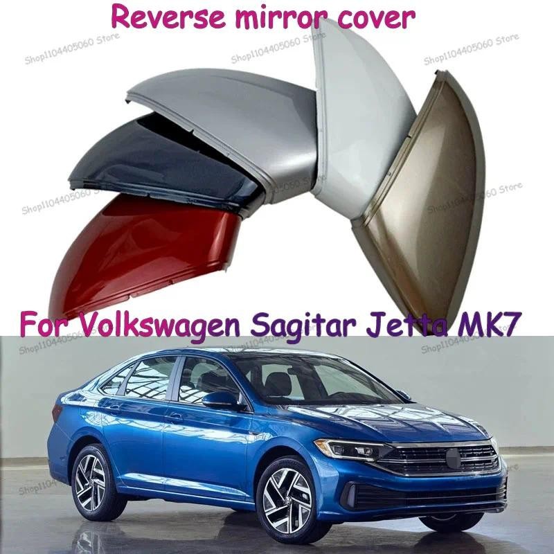 Adequado Para 19-23 Volkswagen Versão Americana Jetta MK7 Escudo Do Espelho Retrovisor E Tampa Reverso Substituição exte