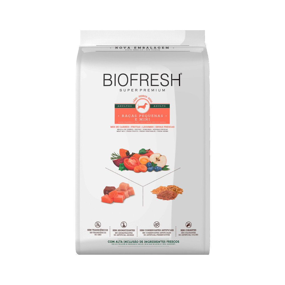 BIOFRESH SP 1KG ADULTO RACAS PEQUENA/MINI