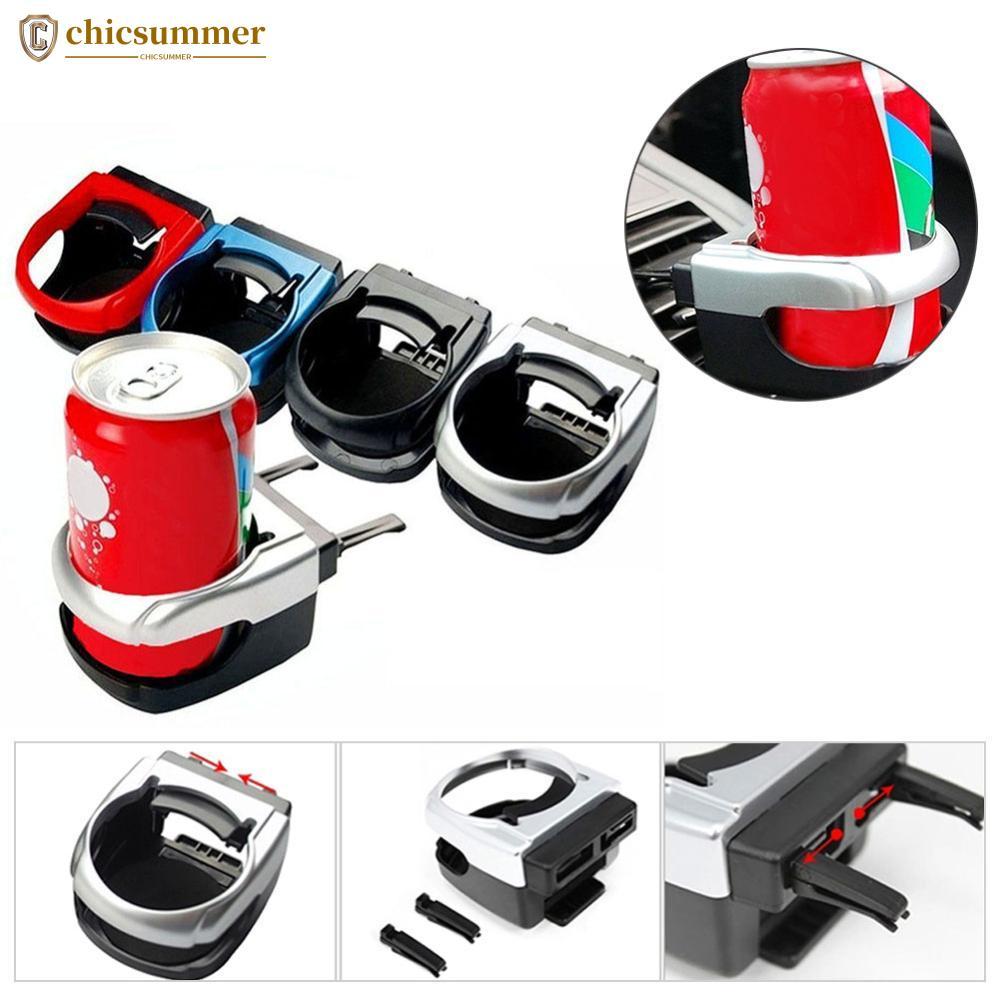 CHICSUMMER Universal Carro Saída De Ventilação Ar Copo Bebida Garrafa Pode Titular Suporte Montagem G8K7