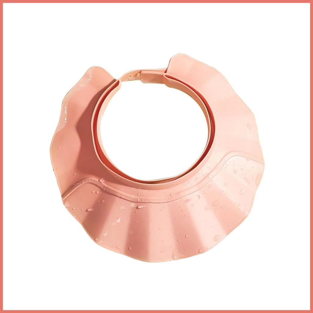 Viseira De Chuveiro Para Crianças À Prova De Respingos Ajustável Shampoo Proteção Chapéu Lavagem De Cabelo Boné Banheiro