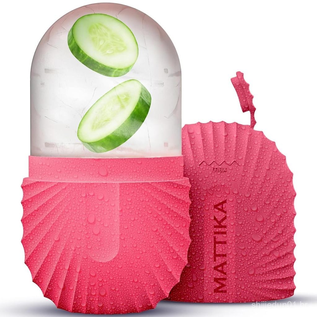 Ice Roller for Face and Eye Glow Naturally and Skincare, Ice Face Roller, Ice Facial Cube, Gua Sha Face Massage, Ice Rol