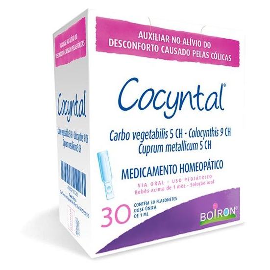 Cocyntal Solução Oral 30 flaconetes (VALIDADE 09/2026)