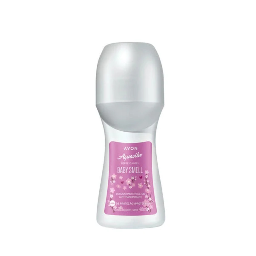 Desodorante Antitranspirante Roll-On Baby Smell 48ml - Avon