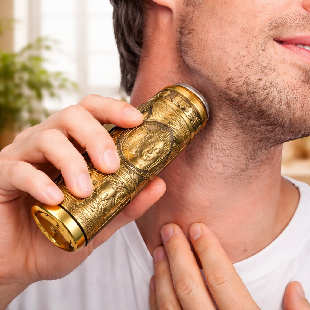 Mini Barbeador Maquina Aparador Portátil Recarregável