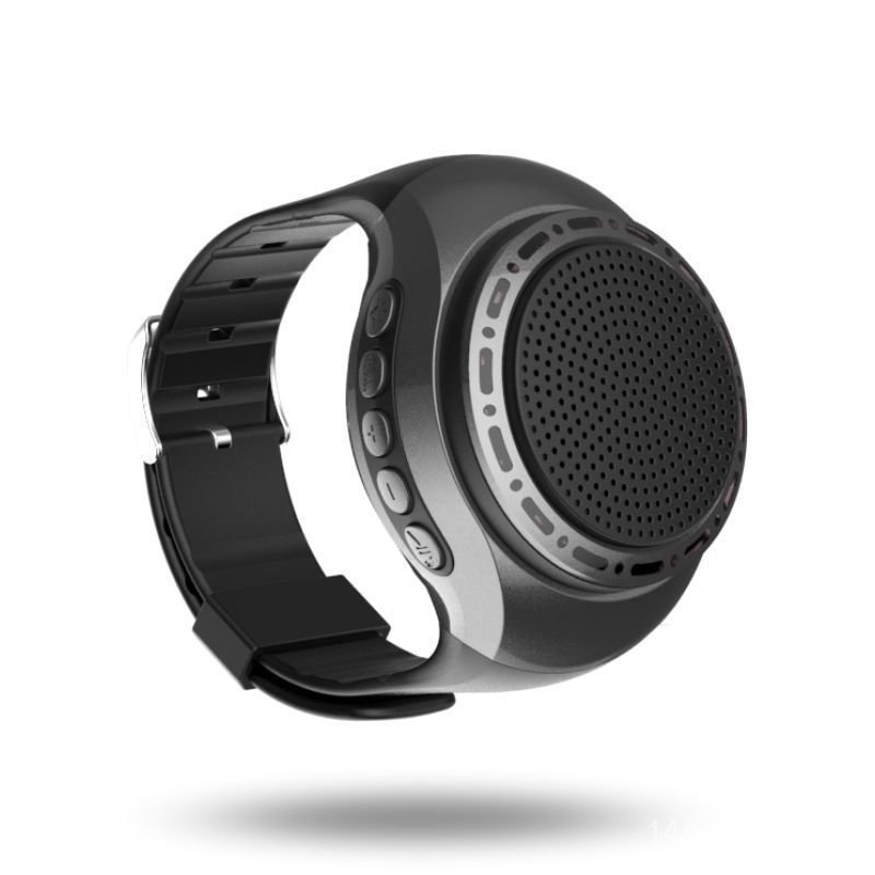 Alto-falante Vestível U6 para Smartphone, Controle Remoto para Selfie, Alto-falante Bluetooth, Chamadas Mãos-Livres, Alt