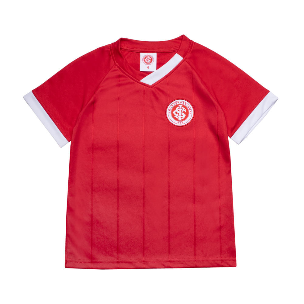 Camisa Infantil Lotus Inter Vermelho/Branco
