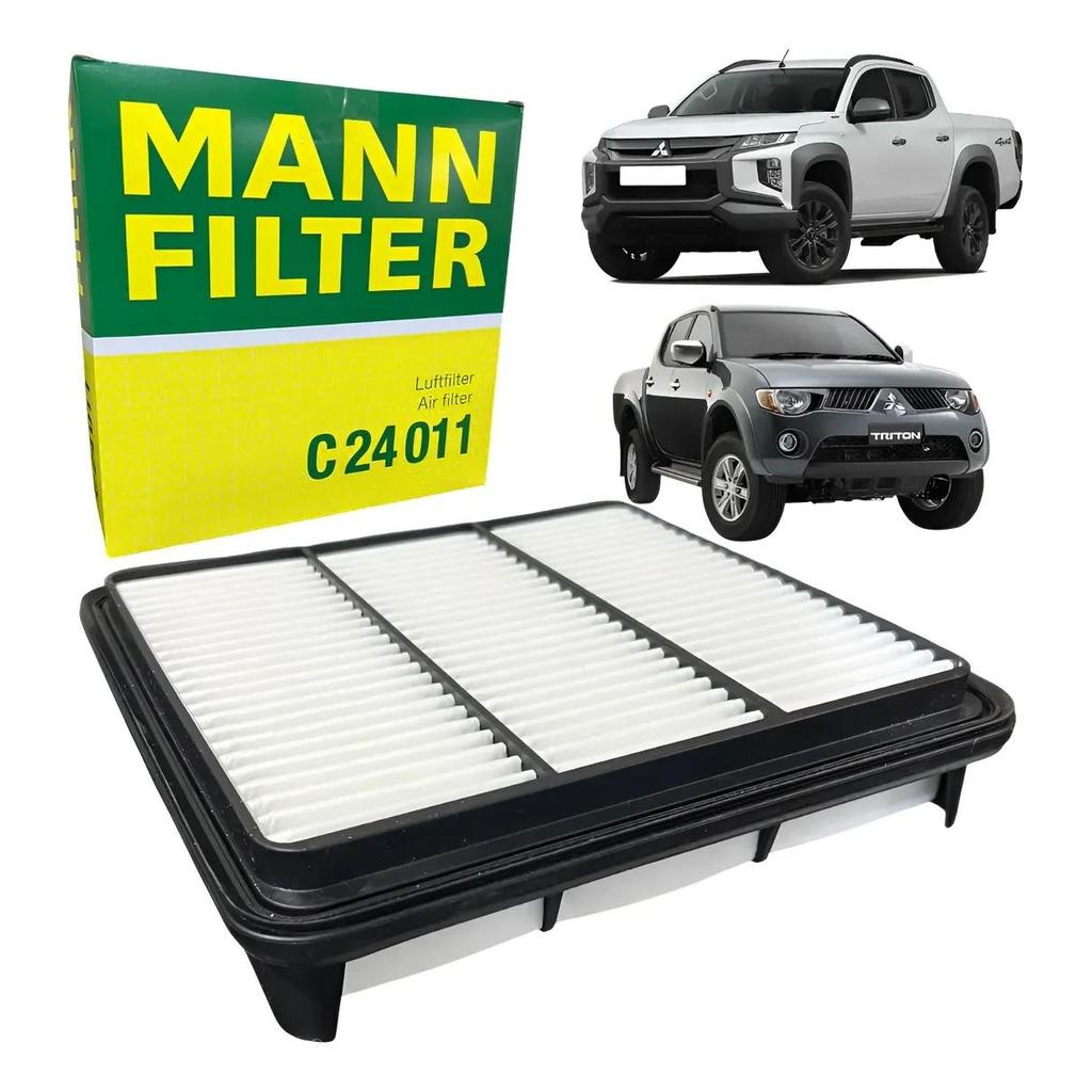 Filtro Ar Motor Mitsubishi L200 Triton Pajero Dakar 3.2 3.5