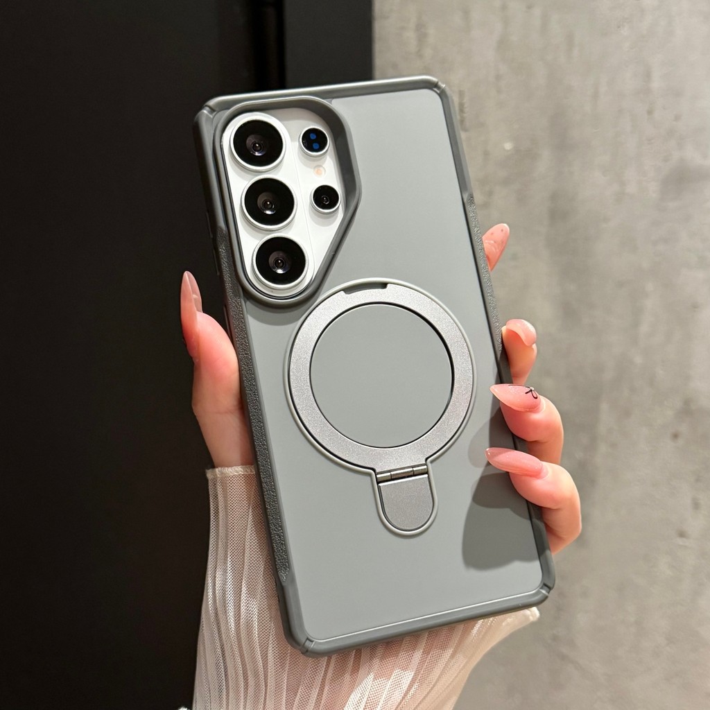 Capa para celular com suporte giratório, compatível com Samsung Galaxy S26 S25 S