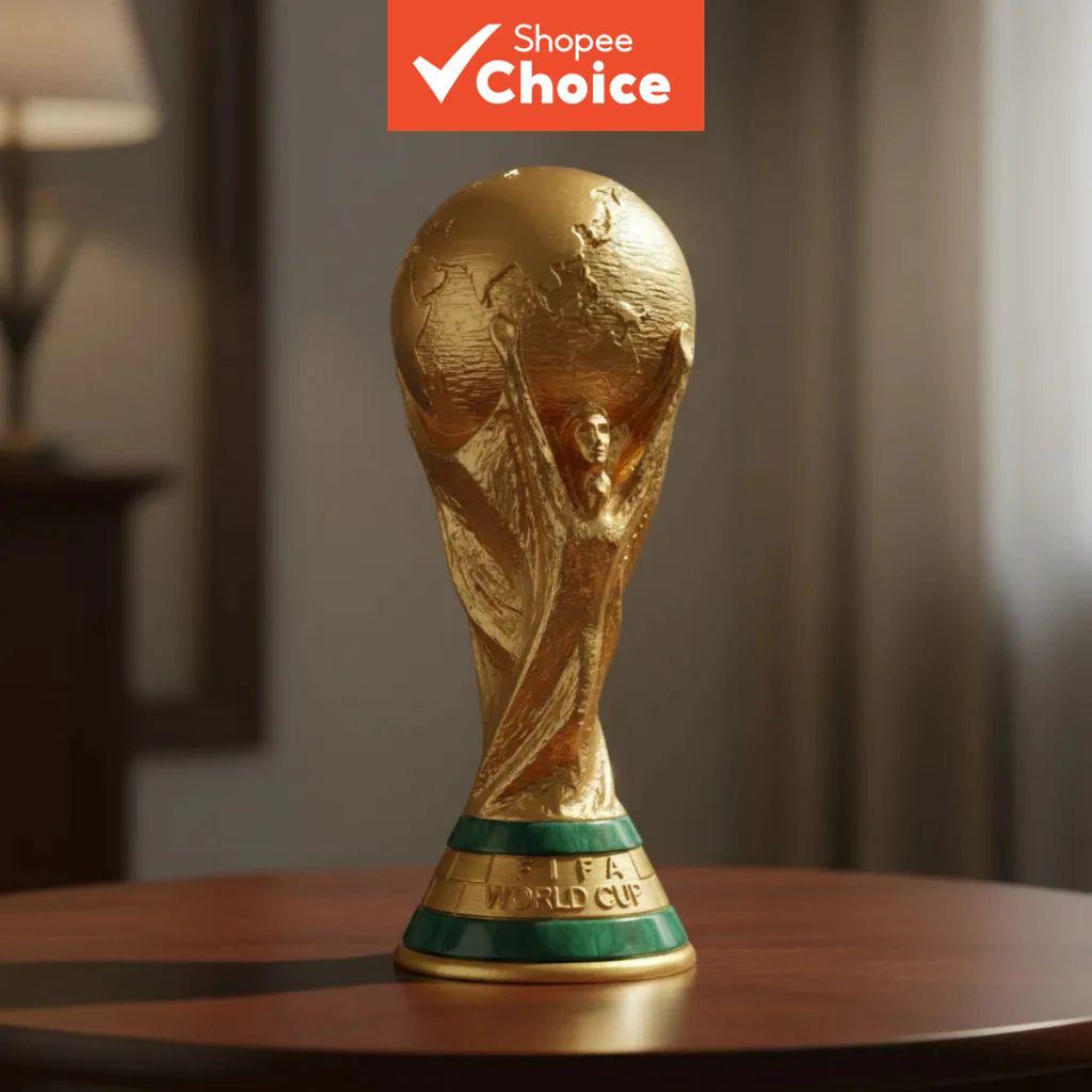 Réplica Em Tamanho Real Do Troféu Da Copa Mundo FIFA 2026 , Conjunto De Blocos De Construção De 2,842 Peças , Presente D