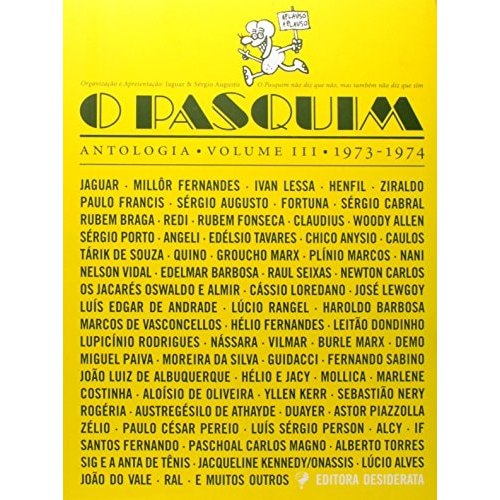 O Pasquim: 1973-1974, Número, 201 Ao 250 de Sergio Augusto Jaguar 7834943