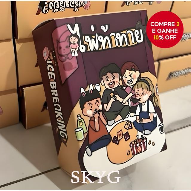 Estilo de Vida Best-seller Local Cartão de Desafio Tailandês Jogo de Cartas de Desafio Tailandês [Jogo de Mesa] — R$ 51,00 em Shopee