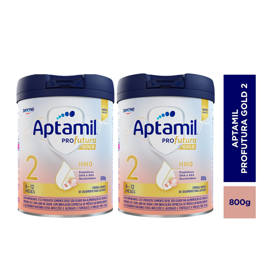 Kit 2 Aptamil Profutura Gold 2 800g