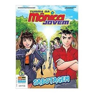 Turma da Mônica Jovem Sabotagem autor Mauricio de Sousa