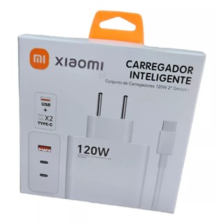 Carregador  súper Turbo 120W compativel todos celular em Oferta na Shopee