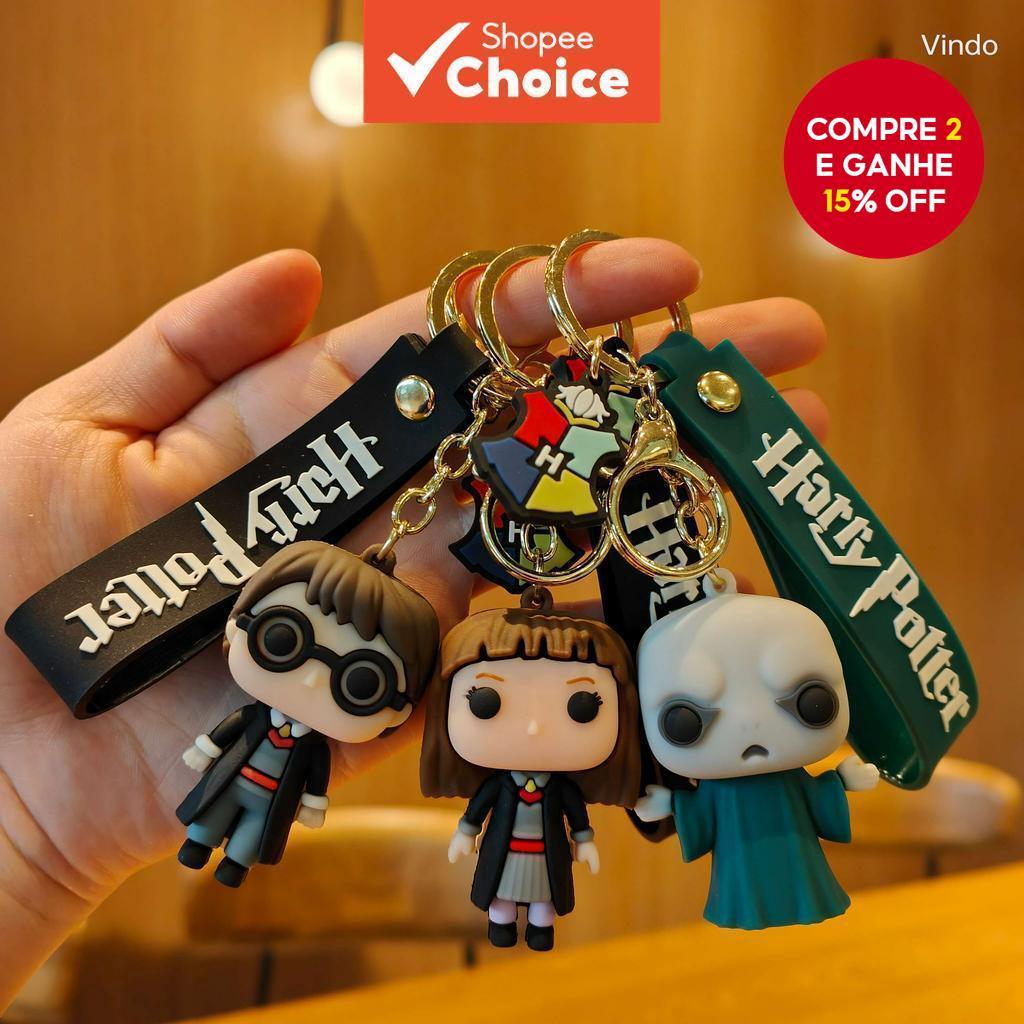 Novo Porta-Chaves Feiticeiro Voldemort Doll Keychain Mochila Estudantil Pingente De Brinqu...