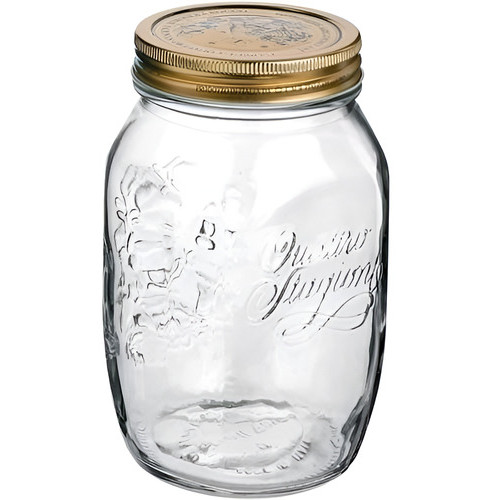 Pote De Vidro Quattro Stagioni 500ml Para Condimentobormioli Transparente