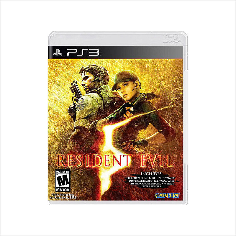Jogo Resident Evil 5 Gold Edition - PS3 - Usado