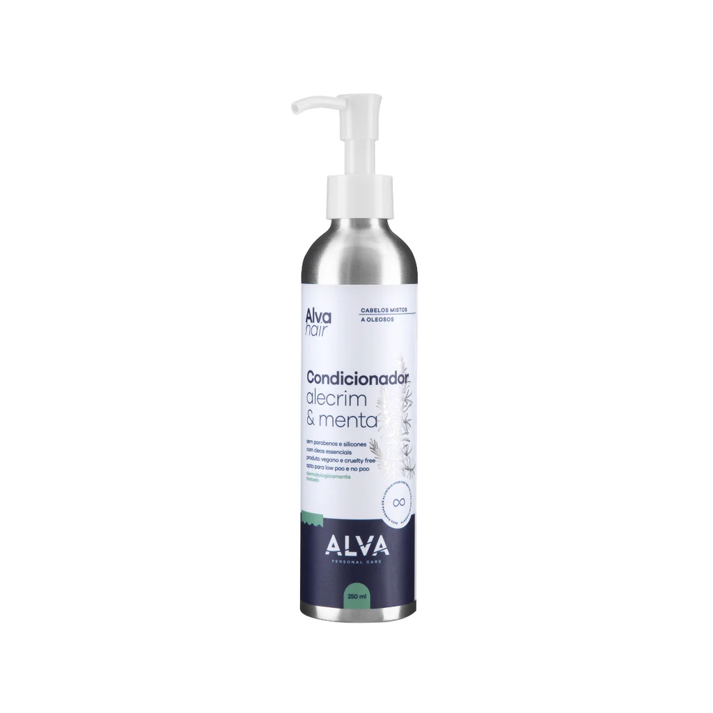 Condicionador Alecrim & Menta 250ml Da Alva Personal Care em Oferta na Shopee