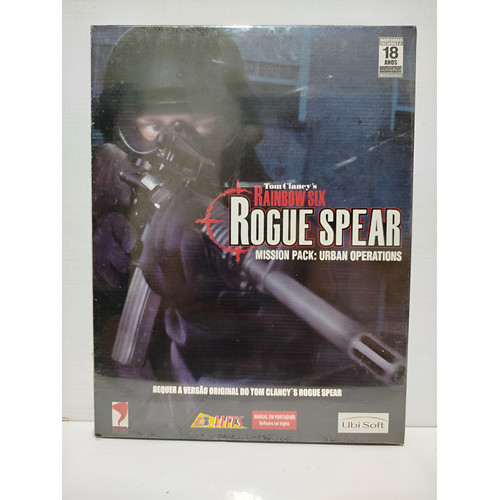 Game Pc Cd-rom Tom Claney's Rainbow Six Rogue Spear Mission
