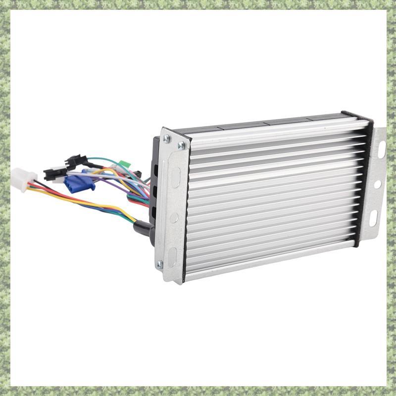 Controlador De Bicicleta Elétrica 48V/60V/72V 50A 1500W Onda Senoidal Dividida Velocidade Do Motor Inteligente Acessório