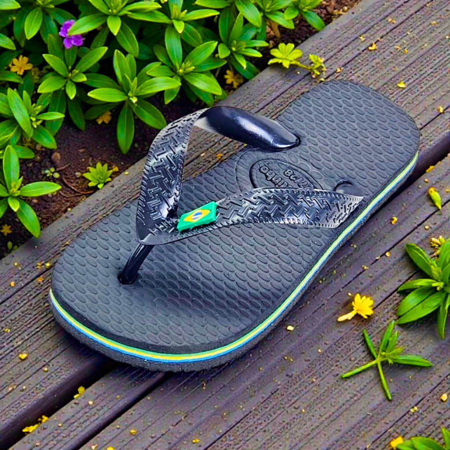 Sandália de Dedo Infantil Masculina Lançamento Brasil Kids em Oferta na Shopee