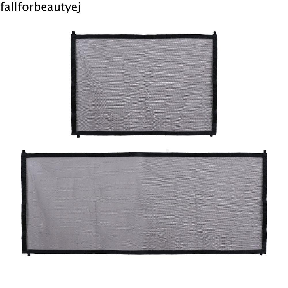 FALLFORBEAUTYEJ Bebê Seguro Guarda Porta Malha Destacável Produto De Cuidados Seguros Acessível Durável Cercas De Barrei