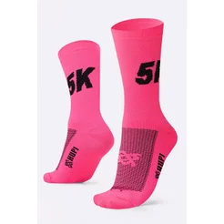 Meia HUPI 5K Rosa