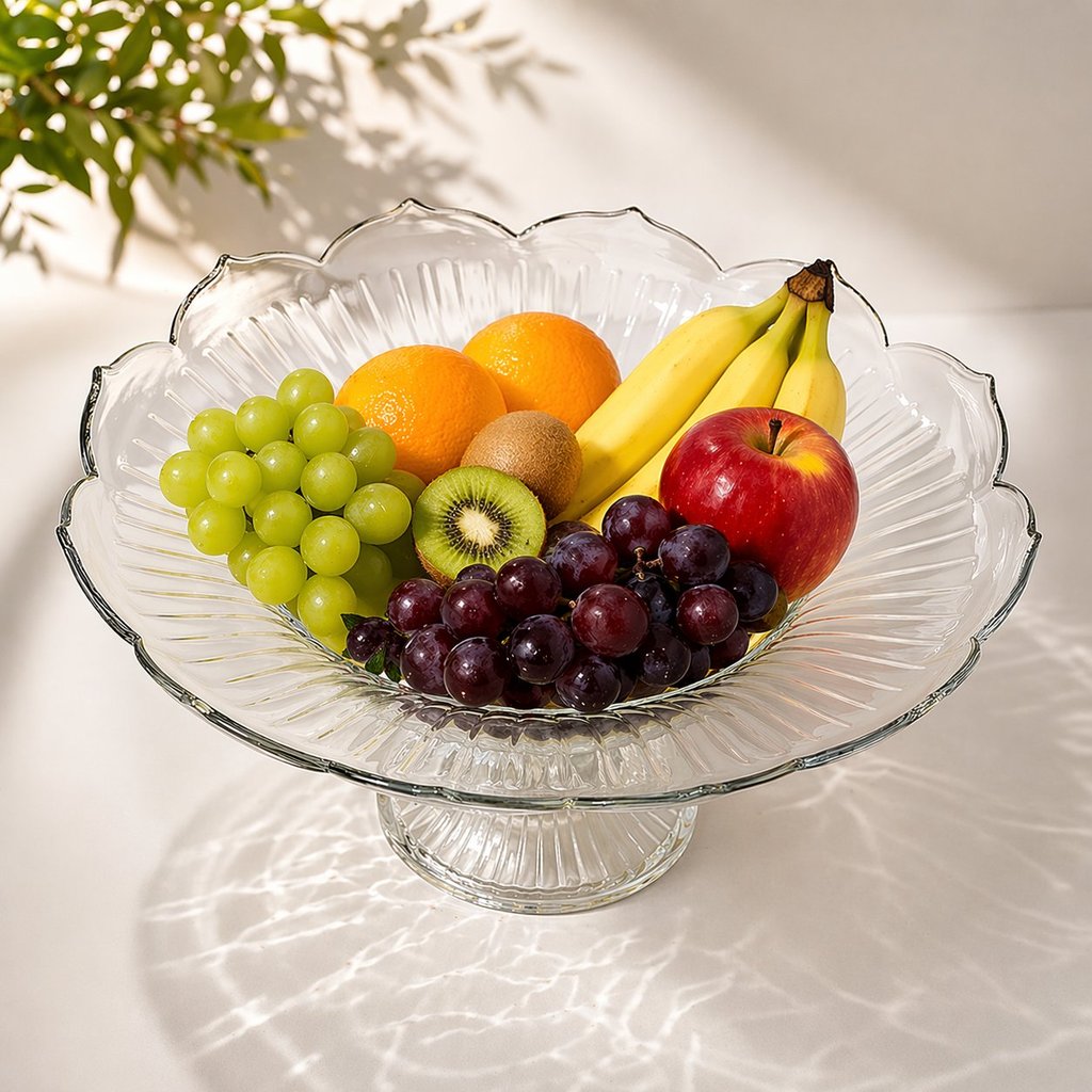 Fruteira Saladeira Organizador Multiuso De Frutas Aparência Transparente Resistente em Oferta na Shopee