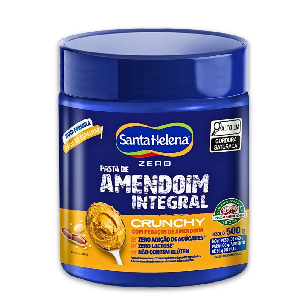 Santa Helena Pasta De Amendoim Crunchy 500g