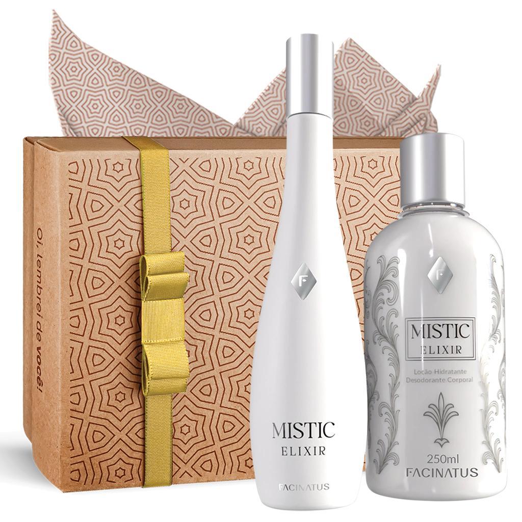 Presente Para Maes Kit Mistic Elixir Perfumaria e Cuidado Corporal Embalado Luxo
