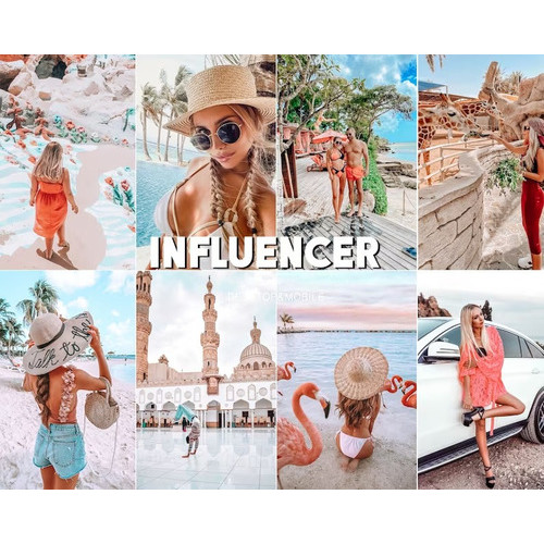20 Lightroom Preset Influencer Filtro Natural Blogguer Verao