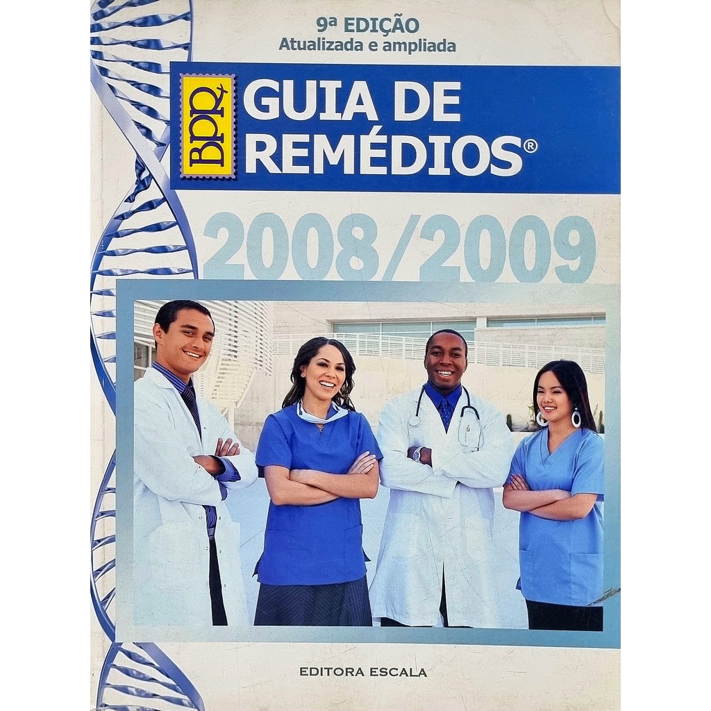 Livro: BPR Guia de Remédios 2008/2009 Editor: Dr. Norival Caetano (Outlet)