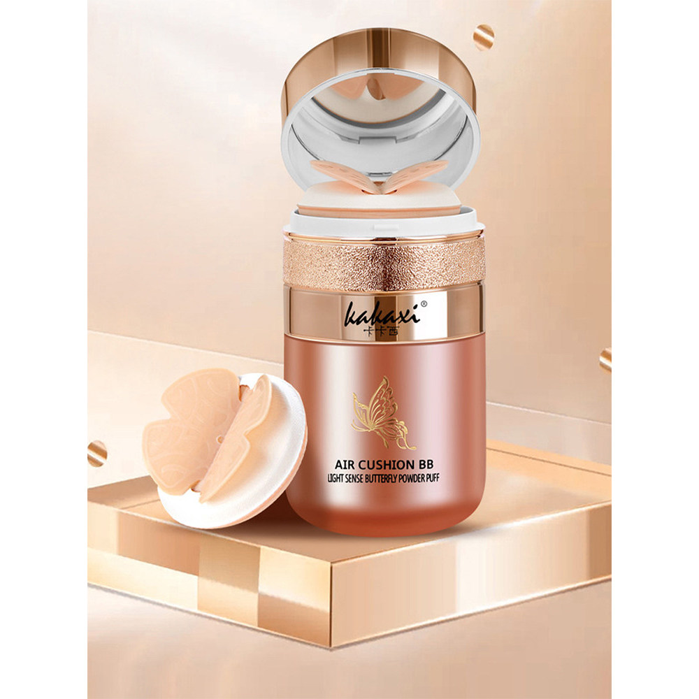 Influencer Butterfly Cushion Beauty Cream Hidratante Corretivo de isolamento de longa duração BB Cream Base líquida Não