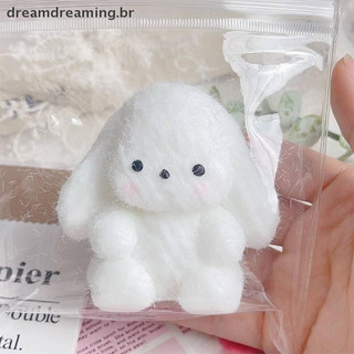 D-Toy Bonito Ruining Rabbit Taiba Software Toy Aliviar o Estresse Emocional Baixa Queda, Brinquedo Anti-Ansiedade de Des