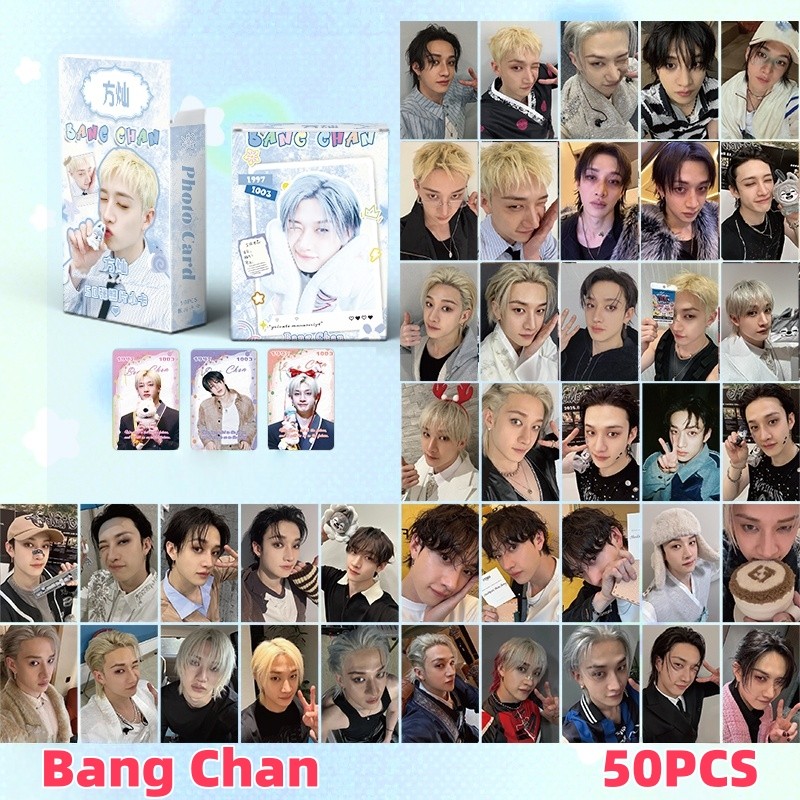 50-119pcs STRAY KIDS Holographic Laser Lomo cards SKZ Magic School Album Photocards Straykids HYUNJIN FELIX BANGCHAN CHANGBIN HAN I.N LEE KNOW Postcards