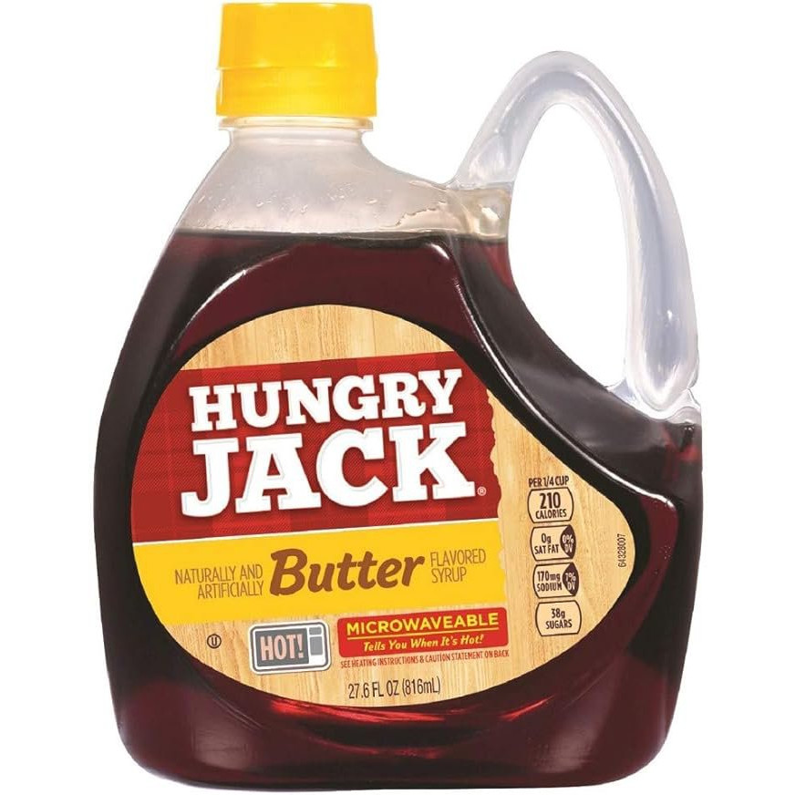 Hungry Jack Maple Syrup Xarope Para Panquecas Amanteigado 816ml Importado Original Pronta Entrega