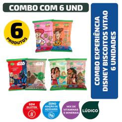 Combo Experiência Disney Biscoitos Vitao - 6 unidades