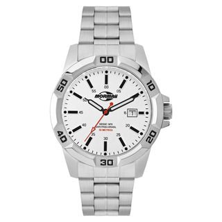 Relógio Mormaii Masculino Steel Basic Prata - MO2317AG/1B