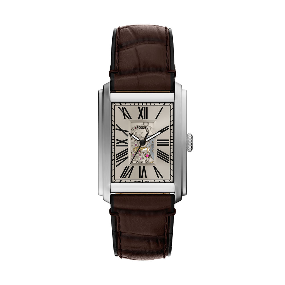 Relógio Fossil Masculino Carraway Prata - ME3272/1XN