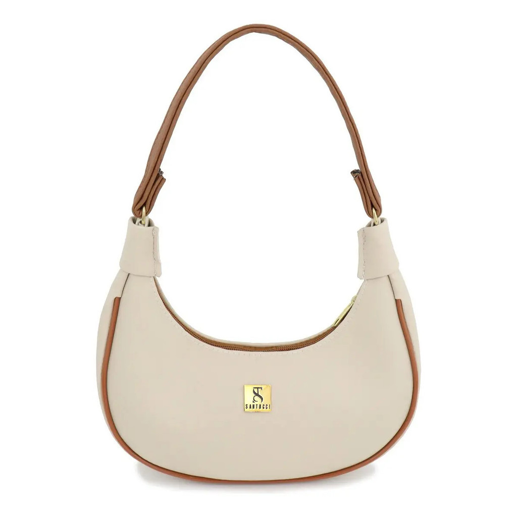Bolsa Feminina Tote Meia Lua De Ombro Mão Sofisticada Casual Elegante