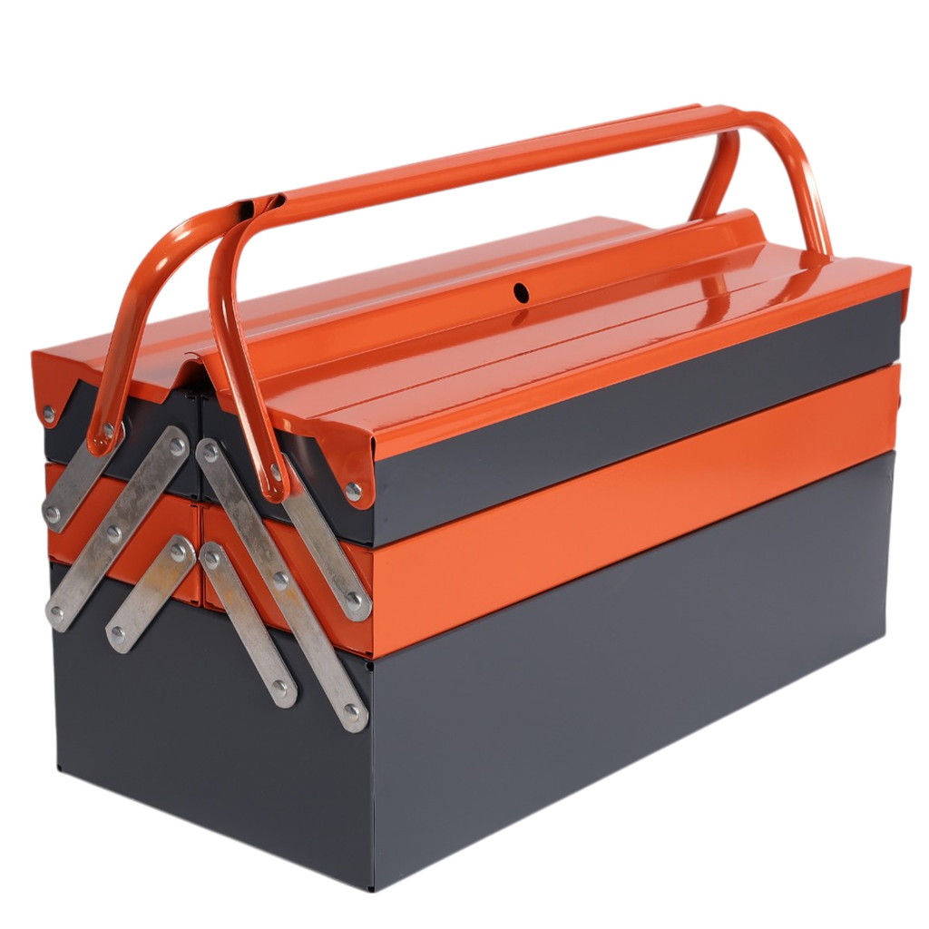 Caixa Para Ferramentas Sanfonada 5 Gavetas de aço 42 Cm